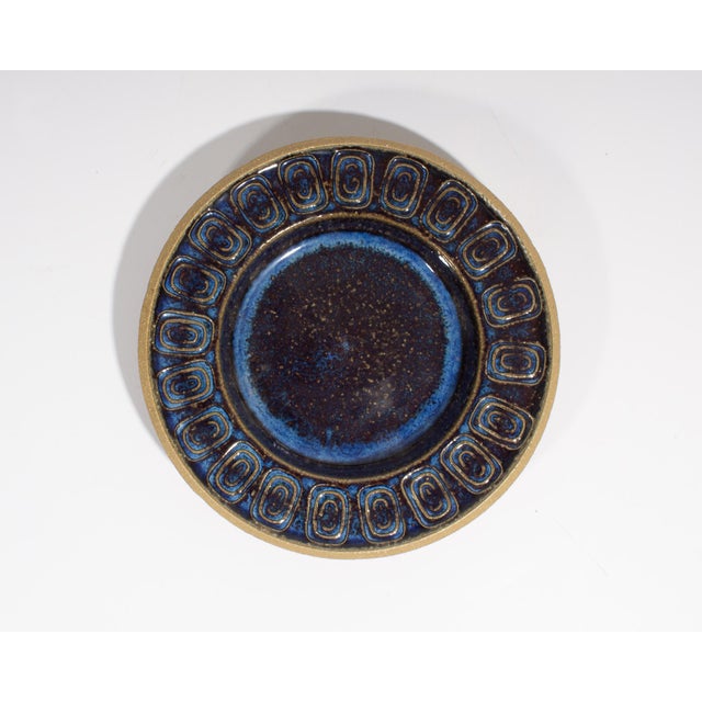 Mid-Century Modern Stoneware Dish by Maria Philippi Søholm for Stentøj Denmark For Sale - Image 3 of 9