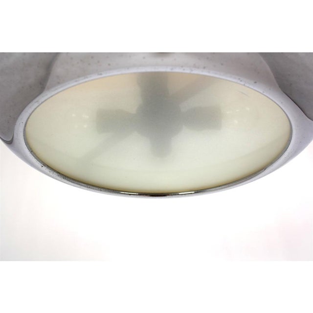 1930s Bauhaus UFO Pendant Lamp by Josef Hurka for Napako, 1930s For Sale - Image 5 of 18