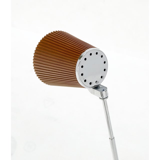 Mid-Century Modern Japaneese Mid-Century Modern C1960s Telescopic Adjustable Desk Lamp For Sale - Image 3 of 12