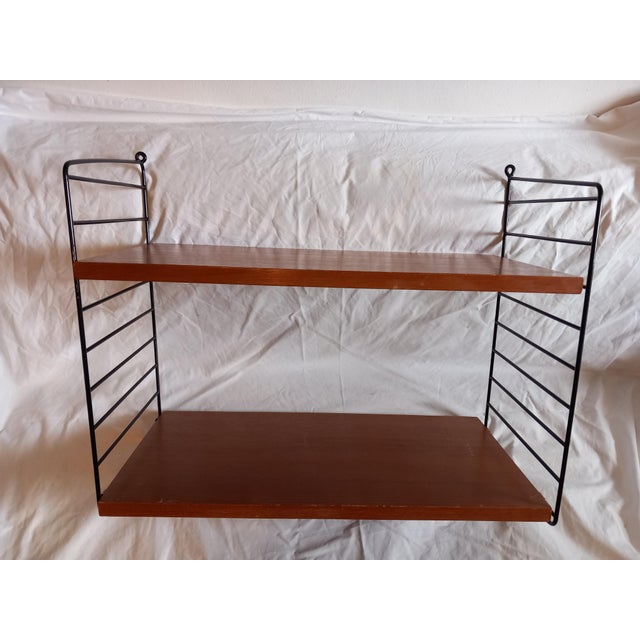Wall Shelf by Nisse and Kajsa Strinning, 1960s For Sale - Image 6 of 8