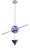 Pianeta Il Cielo Pendant Light by Vico Magistretti for Venini, Italy, 1980s For Sale