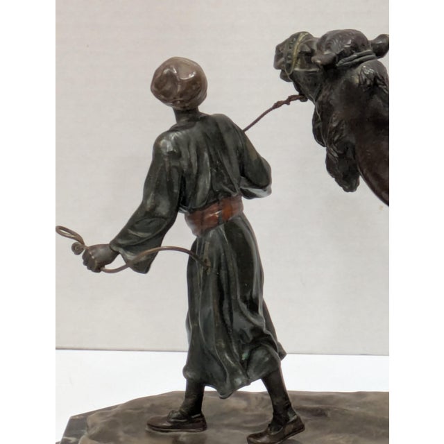 Bronze Mid 20th Century Rudulph Chocholka (Austrian 1888-1958) Bronze "La Caravane" For Sale - Image 8 of 17