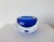 Royal Blue Thick Murano Glass Bowl, 1970s For Sale - Image 6 of 7