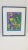 Blue 1990s Artist Signed Floral Print, Framed For Sale - Image 8 of 8