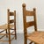 Vintage French Decorative Wood Chairs, 1940, Set of 2 For Sale - Image 10 of 16
