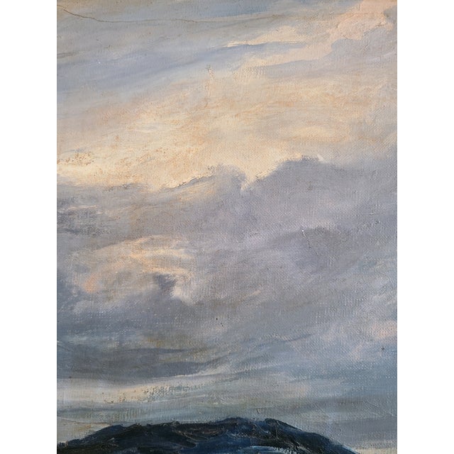Joshua Meador Vintage Oil Painting Plein Air Rural California Landscape For Sale In Los Angeles - Image 6 of 18