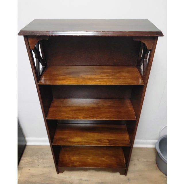 Mid-Century Modern Midcentury Modern Walnut Book or Display Shelf For Sale - Image 3 of 11