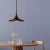 Contemporary Lodi Pendant Light Large - Matte Black, Walnut For Sale - Image 3 of 9