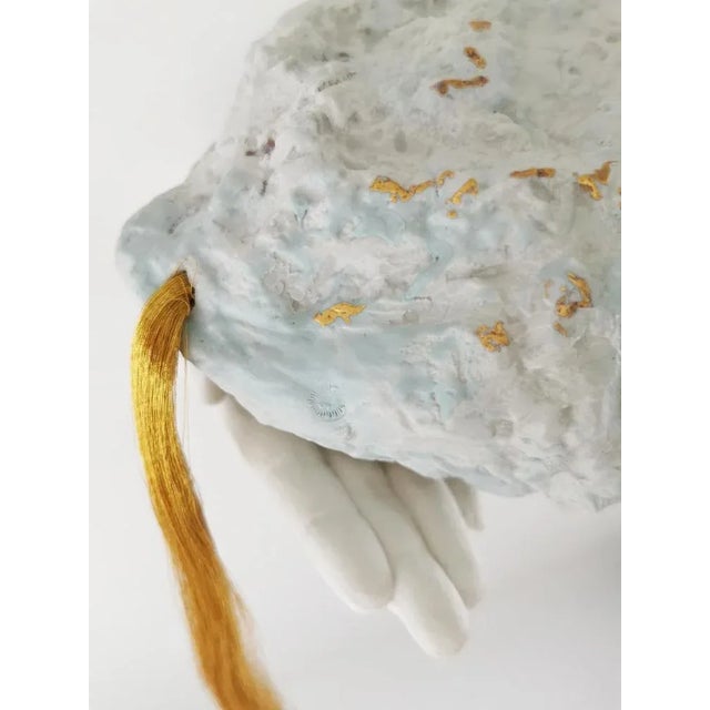 Offering Healing Wall Sculpture by Dora Stanczel For Sale - Image 4 of 8