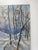 Vintage Mid 20th Century Impressionist Snowy Winter Trail Painting For Sale - Image 4 of 8