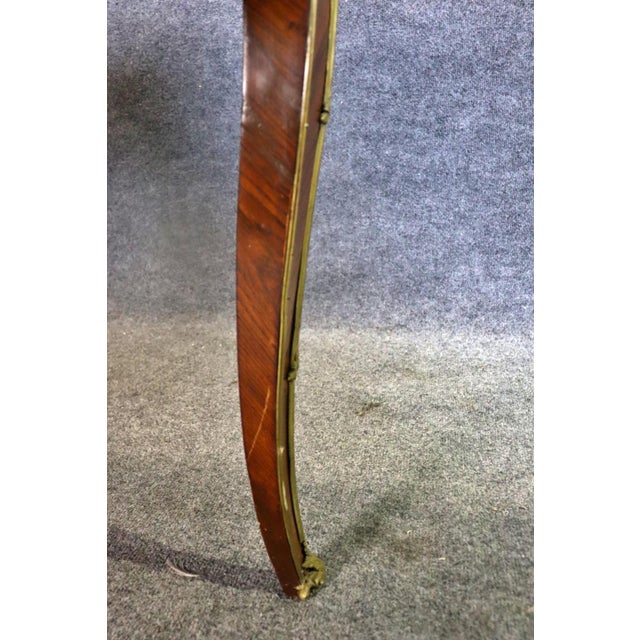 Stone Linke Style 19th Century Bronze Mounted Marble Top Center Table For Sale - Image 7 of 9