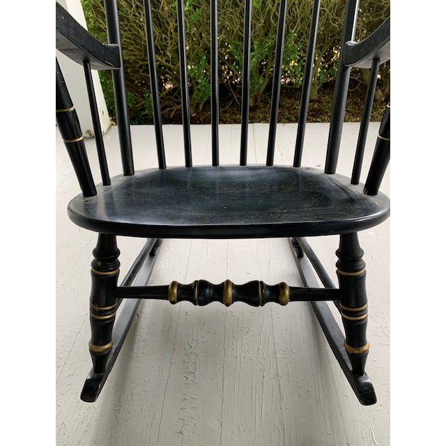 Antique Hitchcock Rocking Chair Chairish
