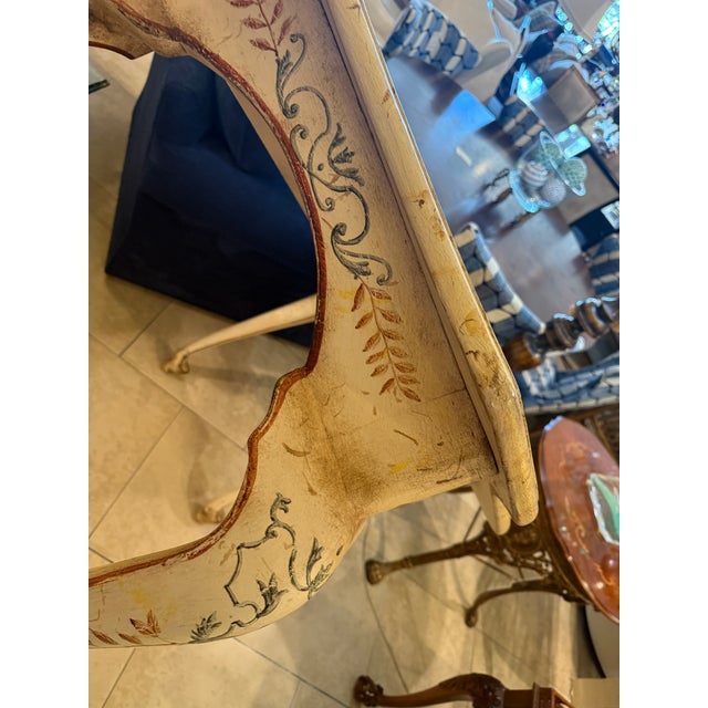 Italian Hand Painted Console Table in the Florentine Style For Sale - Image 16 of 18