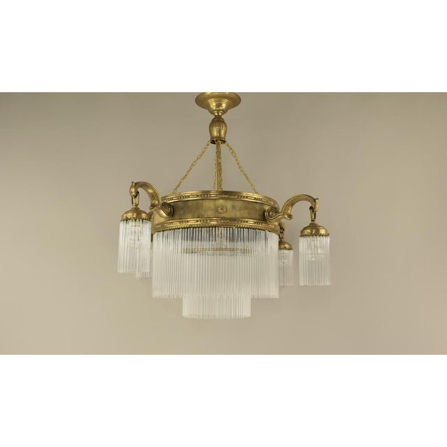 Viennese Coffee House Ceiling Lamp, Austria For Sale - Image 12 of 14