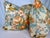 Transitional "Pennsbury Manor" Chintz 22" Pillows-a Pair For Sale - Image 3 of 3