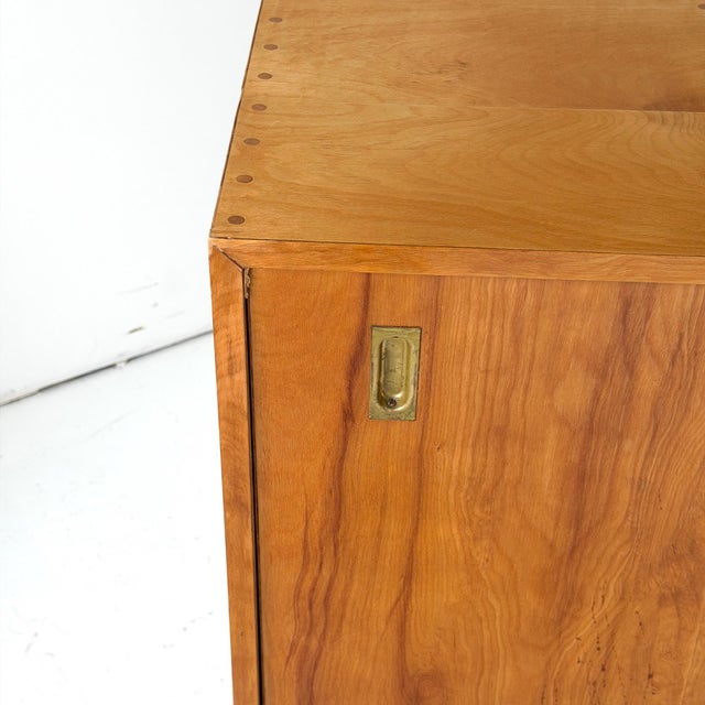 1950s Inlaid Wood Credenza by Herbert Fritz Jr., Attributed For Sale - Image 9 of 11