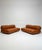 Camaleonda Lounge Sofa in Cognac Leather by Mario Bellini for B&B Italia, 1973, Set of 4 For Sale - Image 15 of 17