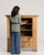 A substantial oak buffet exemplifying the bold aesthetics of the Brutalist movement. The heavy proportions and textured...