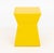 Modern Yellow Geometric Design End Tables, Pair For Sale - Image 4 of 8