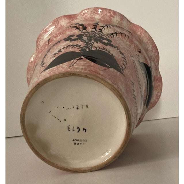 1960s Mid 20th Century Italian Pottery Planter New Old Stock For Sale - Image 5 of 6