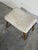 Wood Vintage Danish Mid Century Modern Teak Vanity Stool With Sheepskin Upholstery For Sale - Image 7 of 8