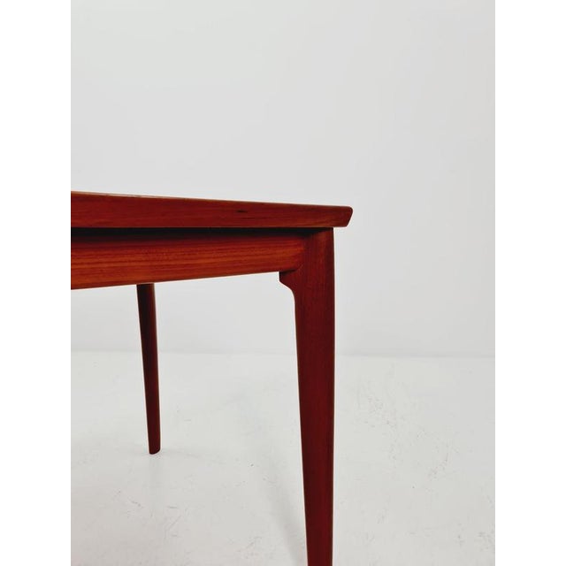Danish Rectangular Teak Table by Henning Kjaernulf, Denmark 1960s For Sale - Image 4 of 11