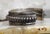Silver Vintage Heavy Sterling Silver Navajo Cuff Bracelet Franklin & Verna Tahe For Sale - Image 8 of 17