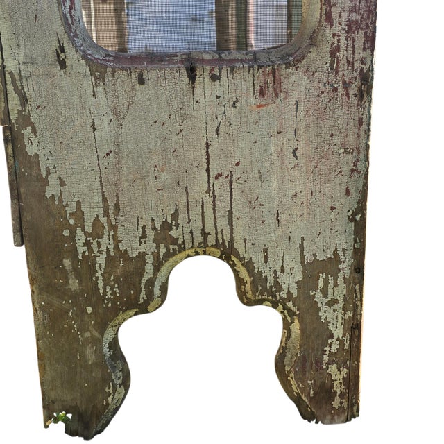 Mid 19th Century Mid 19th Century Early Painted Pie Safe For Sale - Image 5 of 10