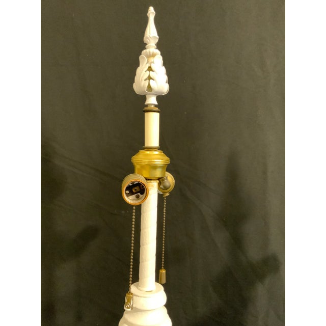 Mid 20th Century Large Neoclassical Lamps - a Pair For Sale In New York - Image 6 of 9