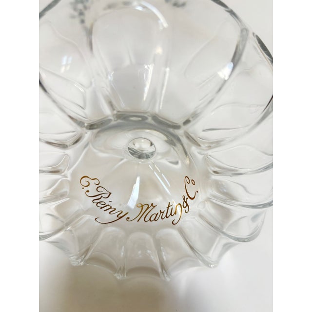 Transparent 1960s Baccarat Crystal Rémy Martin “Centaure” Decanter Donut Shell Form France For Sale - Image 8 of 17