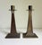 Arts & Crafts Era Brass Candle Holders, a Pair, Early 20th C For Sale - Image 11 of 11