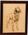 Setter, 1920s, Charcoal on Paper, Framed For Sale