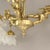 Metal Antique Chandelier with 3 Putti, France, 1910s For Sale - Image 7 of 11