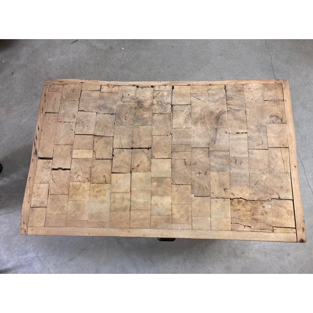 Butchers Block in Beech with Octagonal Legs, 1930s For Sale - Image 17 of 18