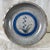 Late 20th Century Handmade Studio Pottery Pie Dish With Cobalt Floral Motif For Sale - Image 4 of 12