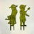 Rustic European 1950s Vintage Arts & Crafts Rustic European French Garden Ornaments, Kid Silhouettes - A Pair. For Sale - Image 3 of 15