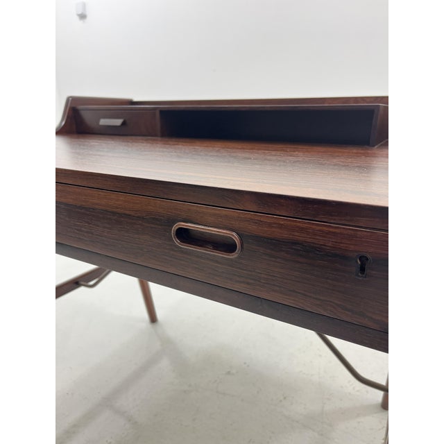 Danish Model 56 Desk in Rosewood by Arne Wahl Iversen for Vinde Mobelfabrik, 1960s For Sale - Image 17 of 18