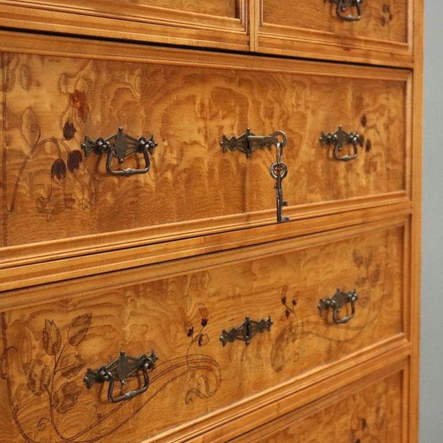 Liberty Chest of Drawers in Ash and Maple For Sale - Image 6 of 12
