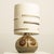 Ceramic Table Lamp with New Embroidery Lampshade, Denmark, 1970 For Sale - Image 14 of 15