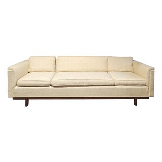 Frank Lloyd Wright Taliesin Sofa, Mahogany, Mid-Century Modern, 1955 For Sale