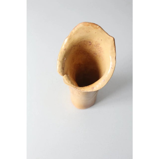 Free Form Studio Pottery Vase Circa 1999 For Sale - Image 11 of 13