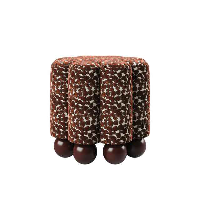 Contemporary Myrna Stool in Portugal by Ottiu For Sale - Image 3 of 14