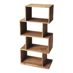 Stockholm Modern Etagere, Light Brown