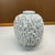 Mid-Century Modern Rörstrand Gunnar Nylund Chamotte Art Pottery Vase White Blue Sweden Mid 20th Century 5" For Sale - Image 3 of 8