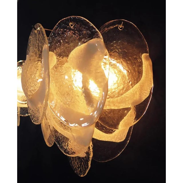 1970s Vintage Murano Glass Wall Sconces, 1970s, Set of 2 For Sale - Image 5 of 9