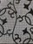 Black Vintage Botanical Ivy Scroll Design Blackened Steel Fireplace Screen For Sale - Image 8 of 11