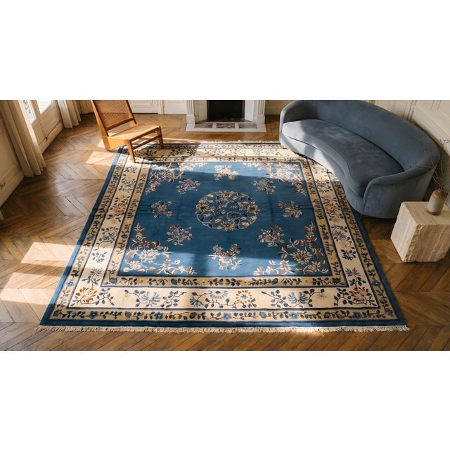 Early 20th Century Chinese Peking Carpet For Sale In New York - Image 6 of 8