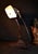 1930s Industrial Bronze Articulated Desk Lamp with Enamel Trough Shade, 1930s For Sale - Image 5 of 13