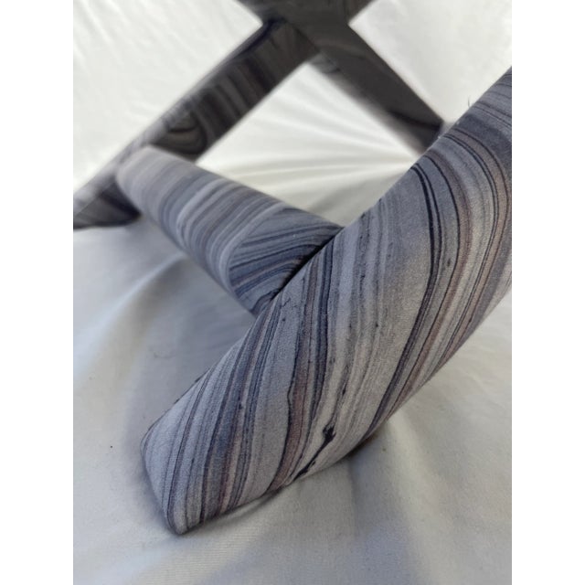 Pair of 1970’s Ottomans in the Style of Billy Baldwin For Sale In Portland, OR - Image 6 of 12