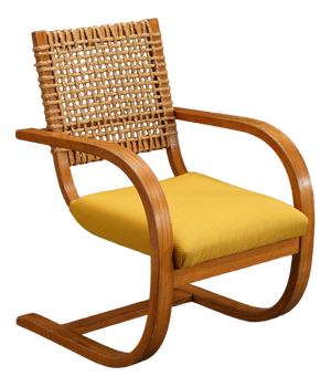 Dutch Modernist Armchair, 1940s